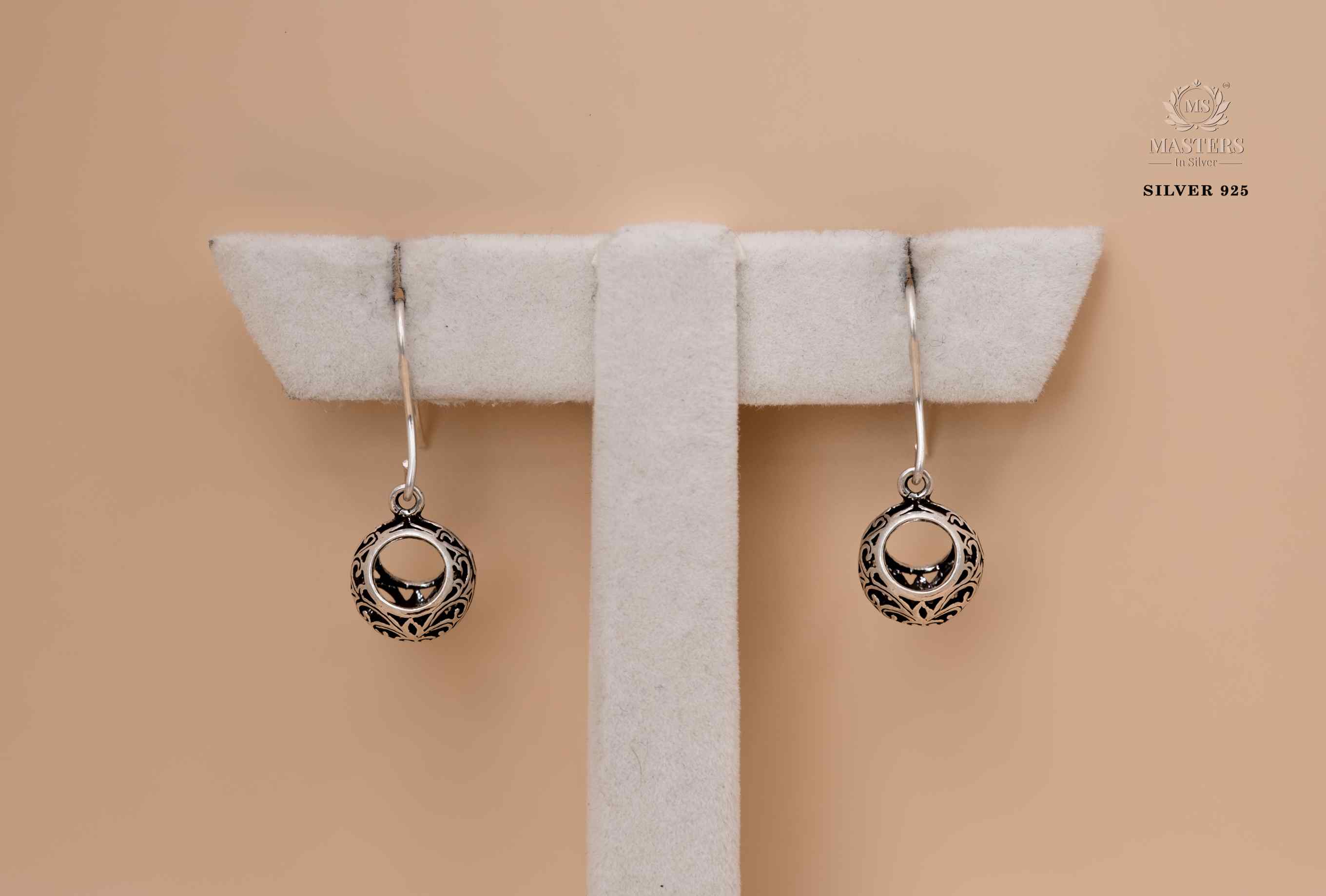 JHUMKI OXIDISED EAR-RINGS HANGINGS TYPE