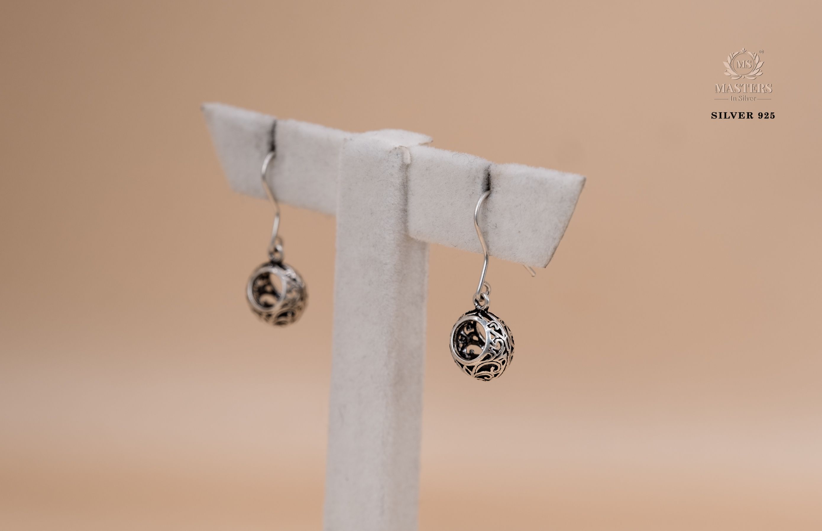 JHUMKI OXIDISED EAR-RINGS HANGINGS TYPE