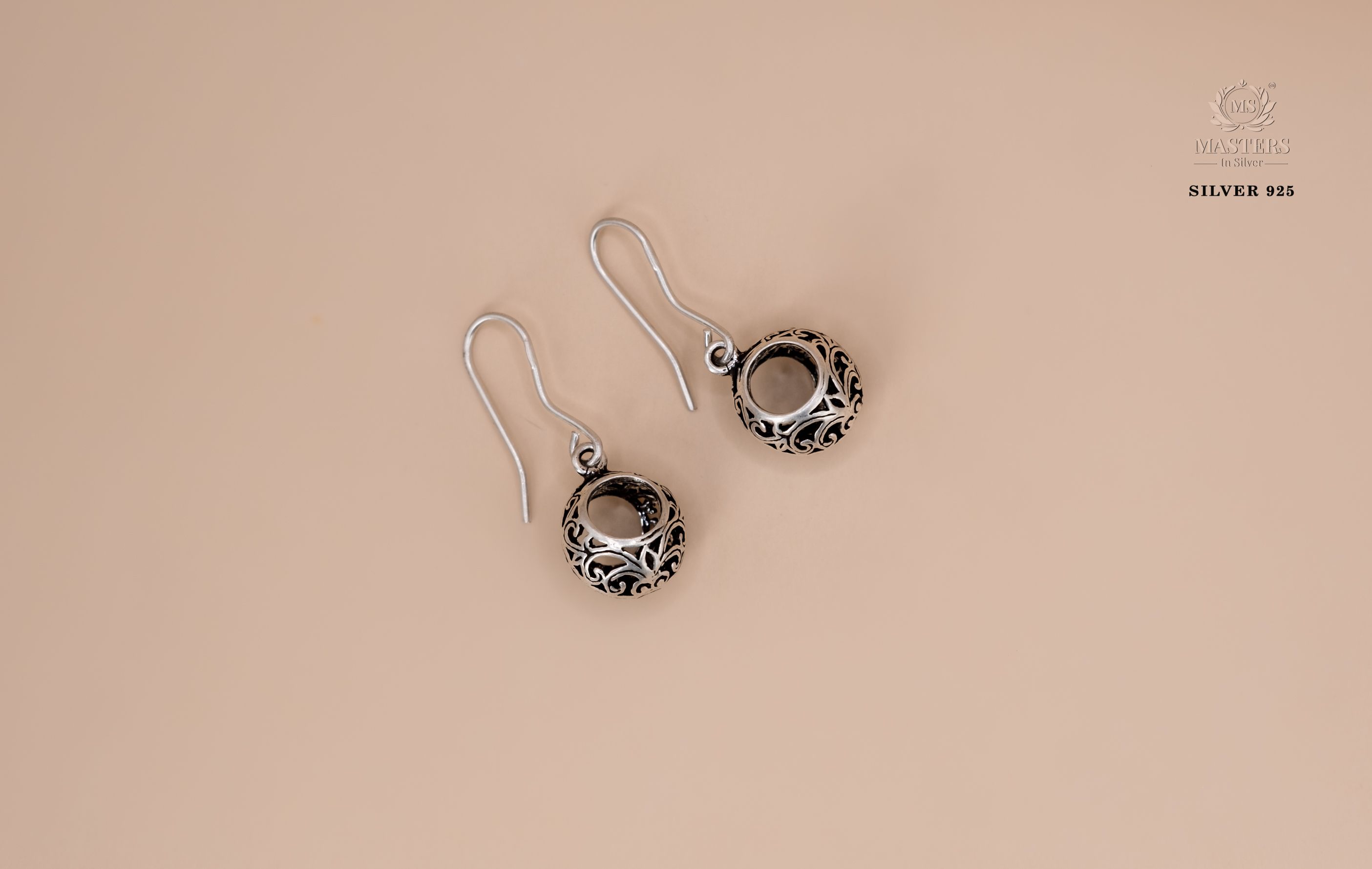 JHUMKI OXIDISED EAR-RINGS HANGINGS TYPE