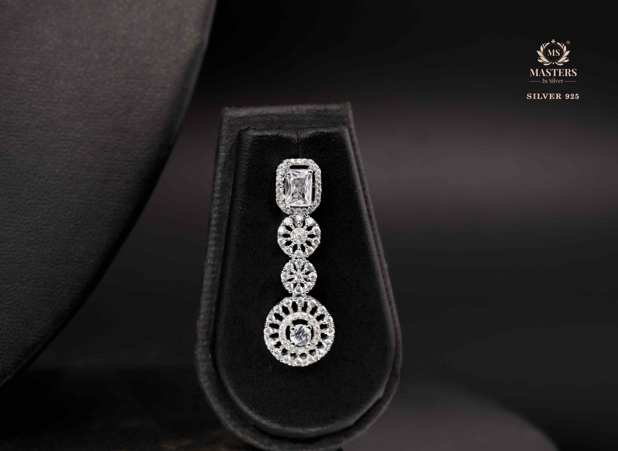 NECKLACES CUBIC ZIRCONIA ORIGINAL IMPORTED SILVER 925