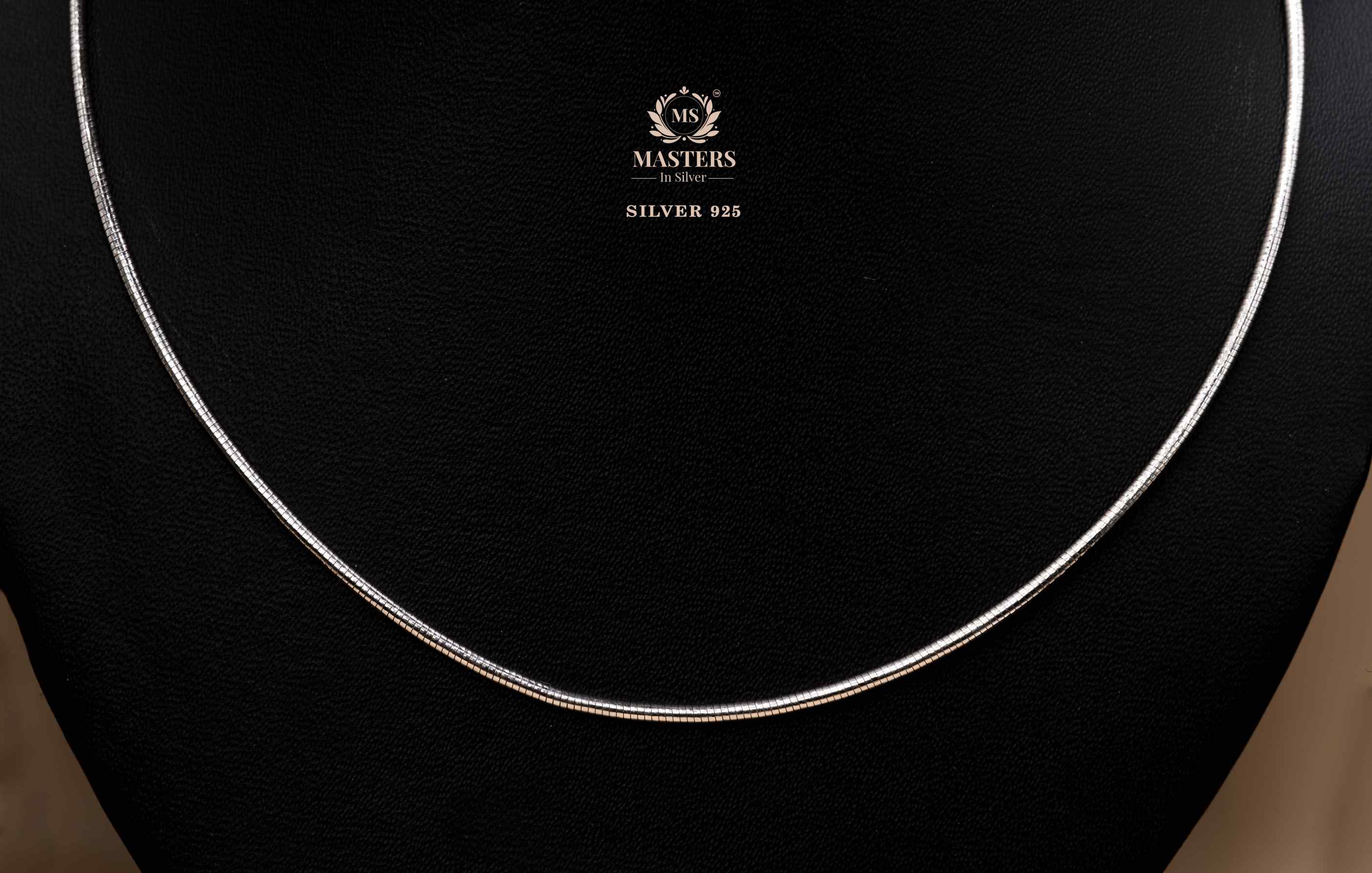GIRLS / LADIES STERLING SILVER  WHITE GOLD LOOKS NECLACE