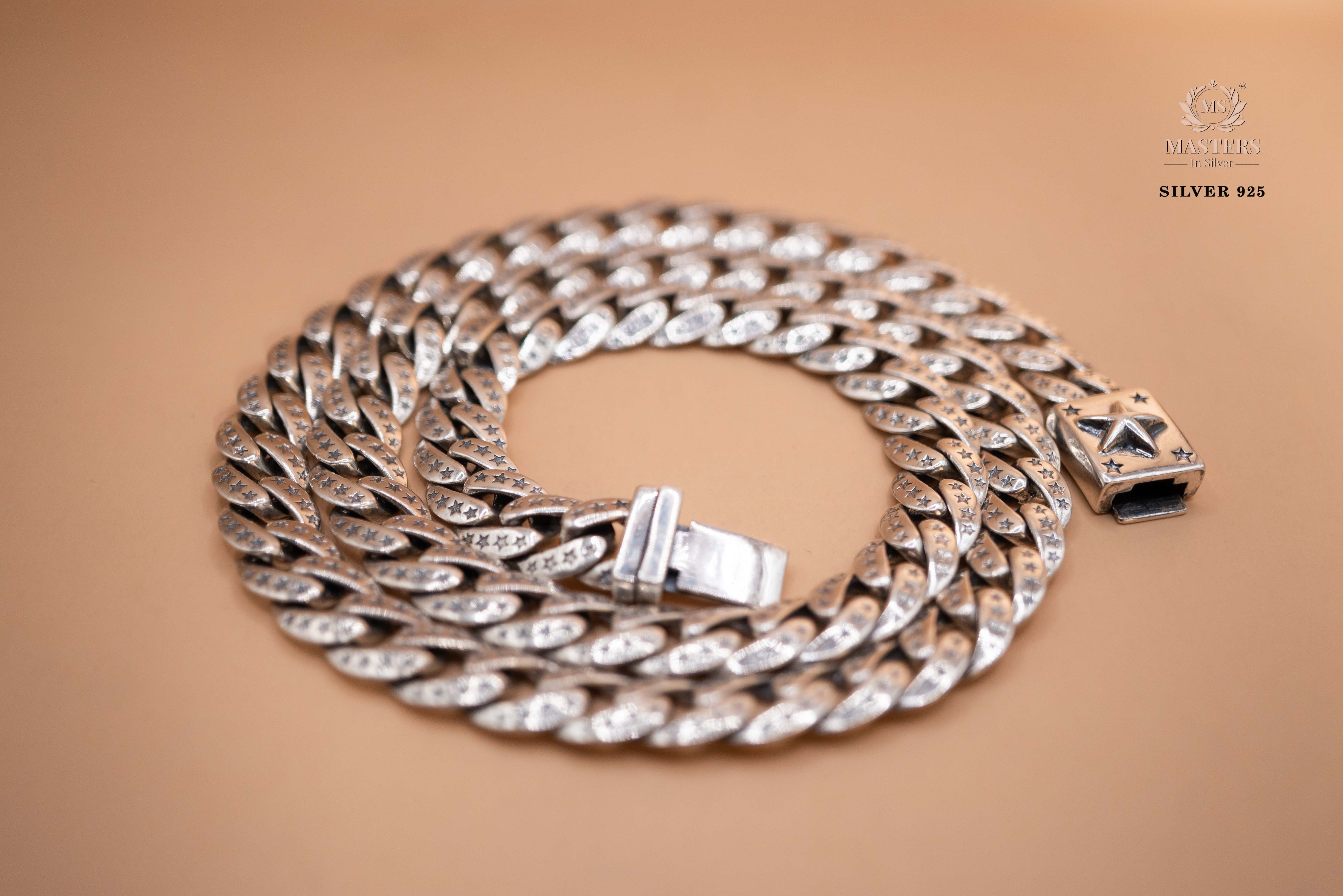 Original Imported Oxidised silver chain