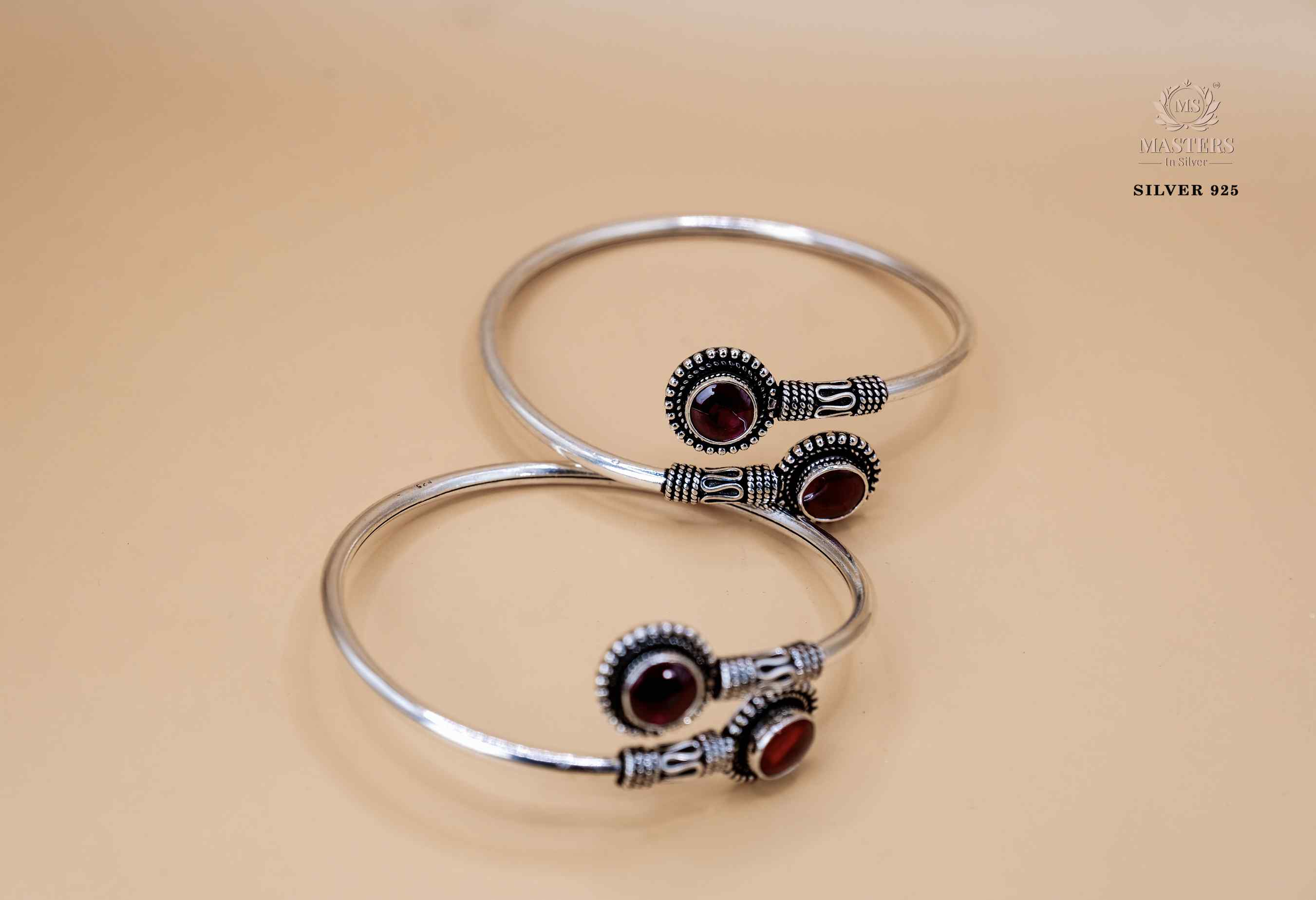 KADA OXIDISED GIRLS CUTSTONE PINK 1 pc.